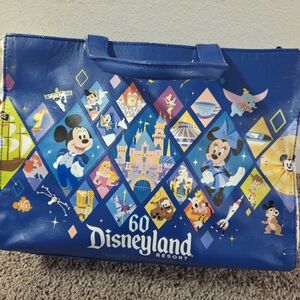 Disneyland Resort Blue Tote Bag 60th Anniversary Diamond Celebration
